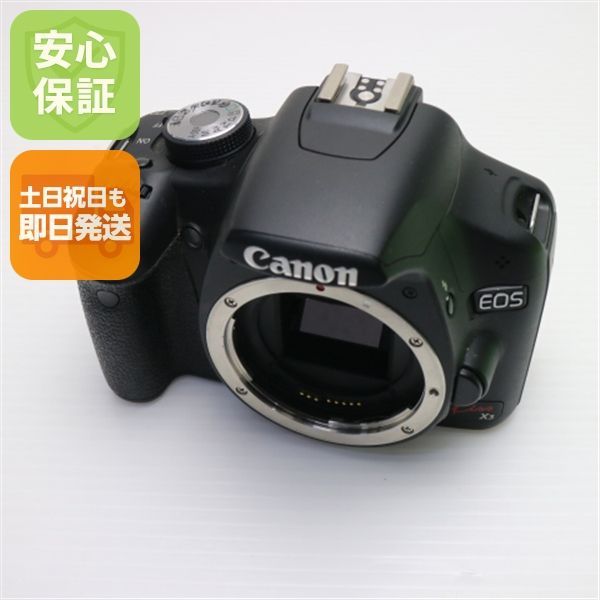 EOS Kiss X3 ブラック ボディ デジ1 Canon デジタルカメラ 本体 土日祝発送OK 02000