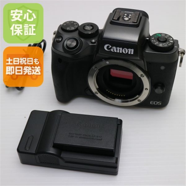EOS M5 ボディ ブラック ミラーレス一眼 Canon 本体 土日祝発送OK 02000