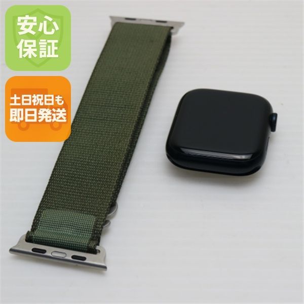 超 Apple Watch Series7 45mm Cellular ミッドナイト 本体 土日祝発送OK あすつく 02000