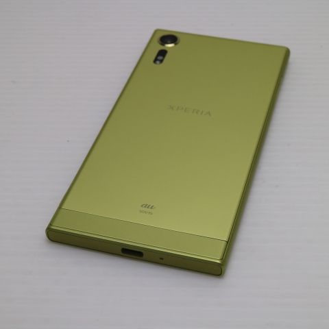 新品同様 au SOV35 Xperia XZs シトラス 即日発送 スマホ SONY au 本体