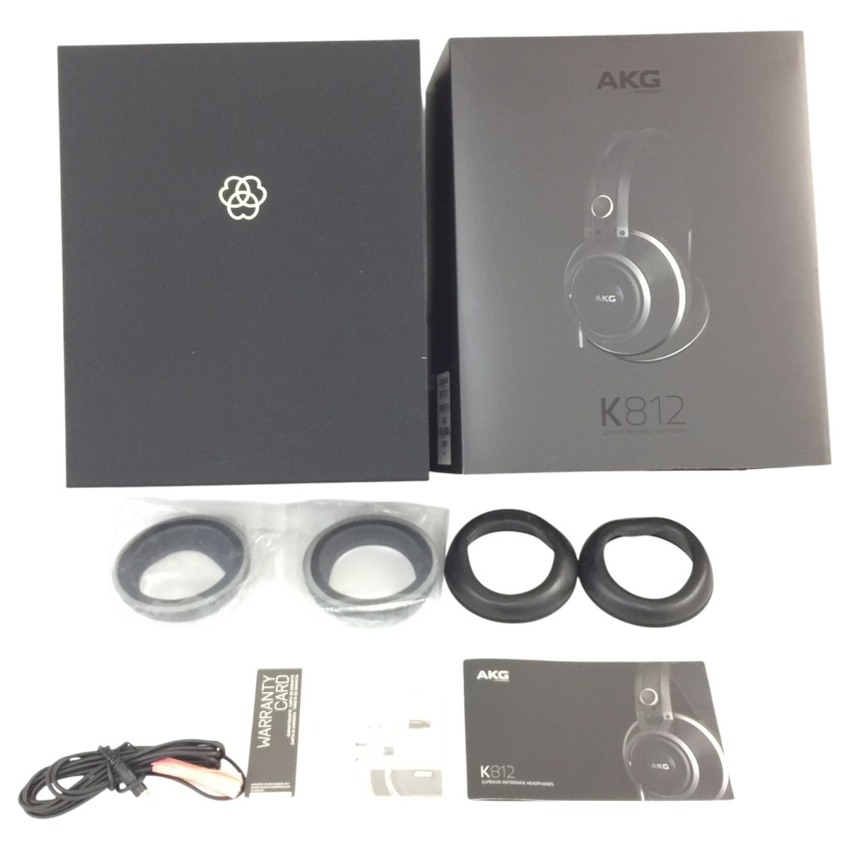 AKG K812 ヘッドフォン 開放型 モニター オープンエアー 音響機材 N10575704