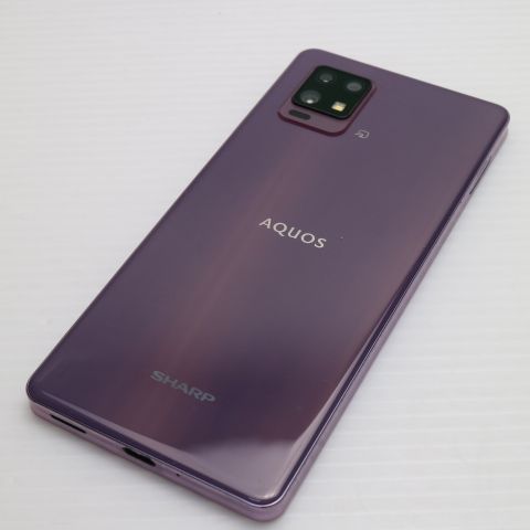 SIMフリー AQUOS zero 6 SH RM 18 パープル スマホ 白ロム 本体 02000