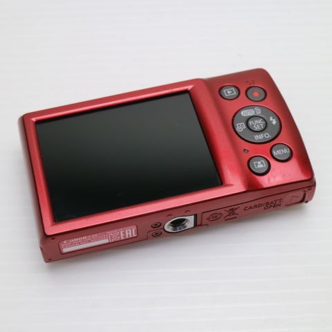 IXY 200 レッド コンデジ Canon 本体 土日祝発送OK 02000