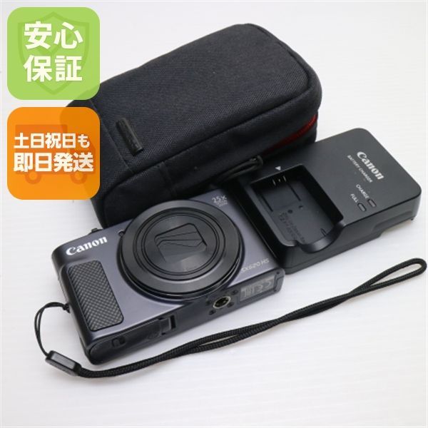 超 PowerShot SX620 HS ブラック コンデジ Canon 本体 土日祝発送OK 02000