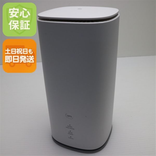 美品 Speed Wi-Fi HOME 5G L13 ZTR02 ホワイト AU ルーター NEC