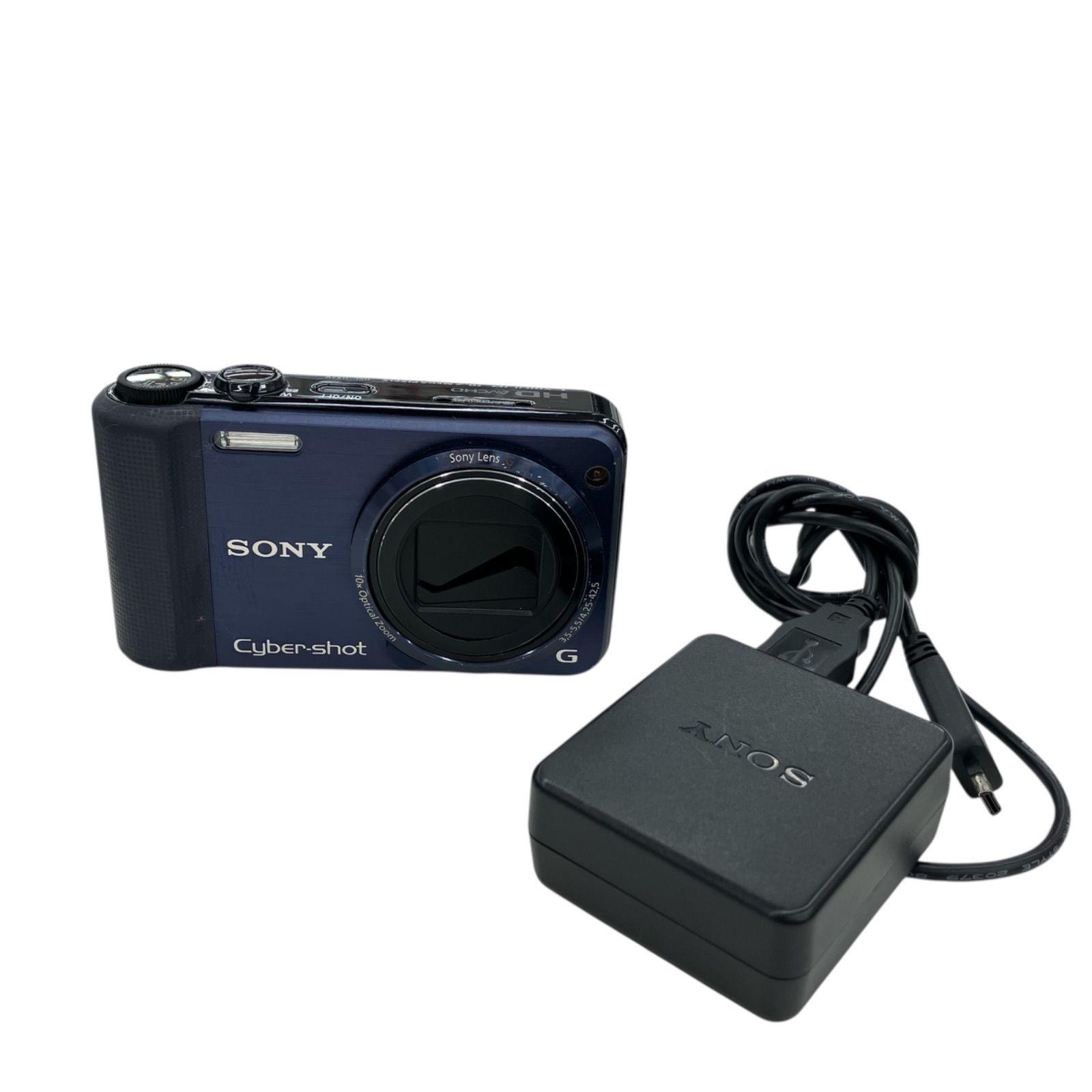 186000 ジャンク品 SONY ソニー CYBER-SHOT DSC-HX7V ネイビー - メルカリ