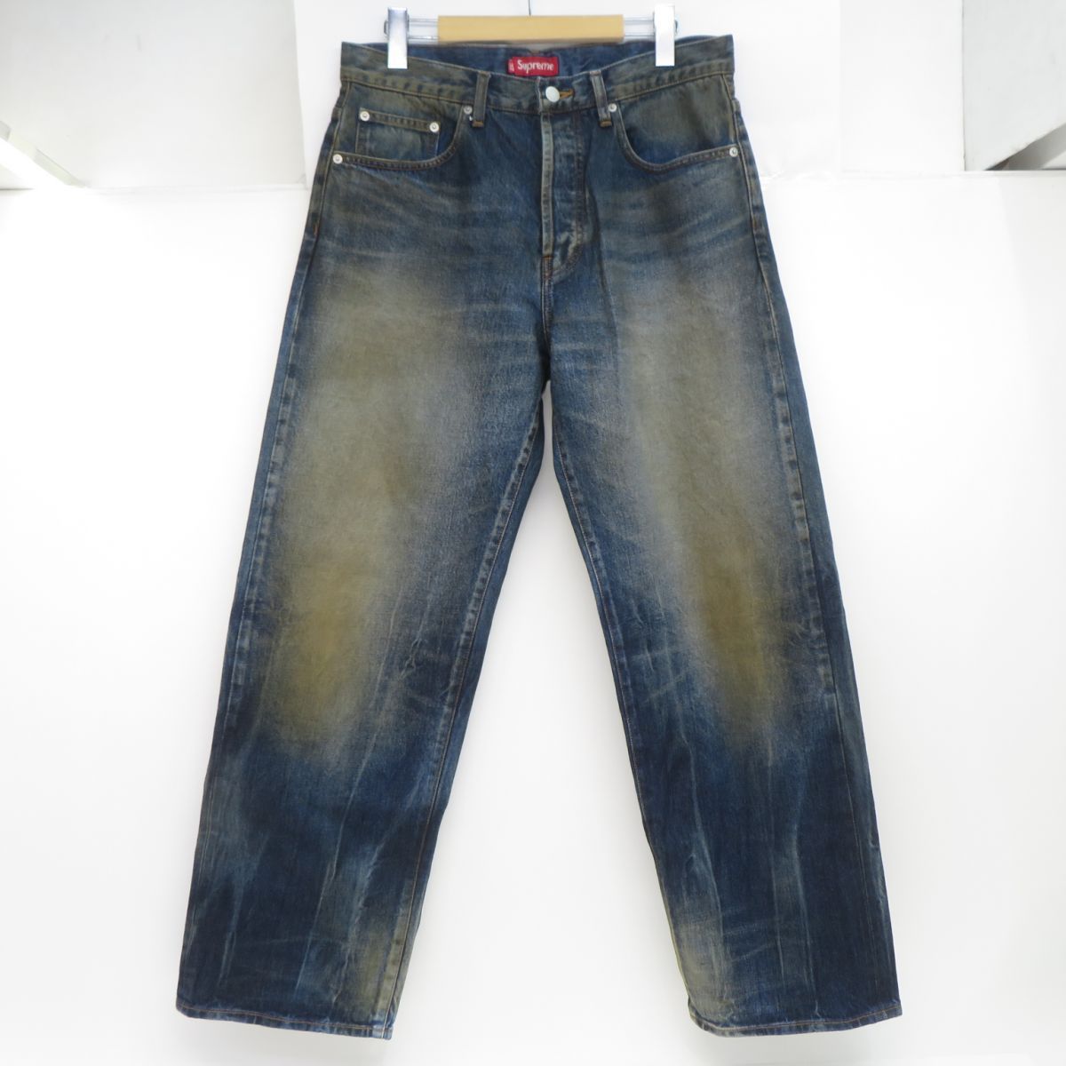 Supreme シュプリーム Distressed Loose Fit Selvedge Jean ルーズ