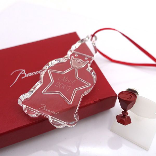 BACCARAT / バカラ ◇オーナメント クリスマス クリスタル ノエル 2007