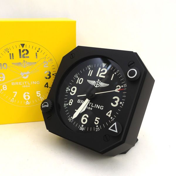 BREITLING / ブライトリング ◇テーブルクロック クォーツ 置き時計