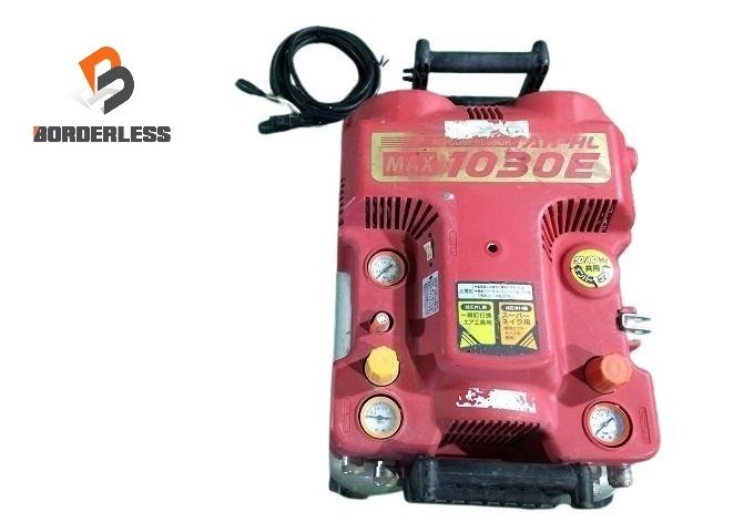 品 MAX マックス 100V 10L 常圧 高圧 エアコンプレッサー AK-HL1030E エアーコンプレッサー エア工具115611
