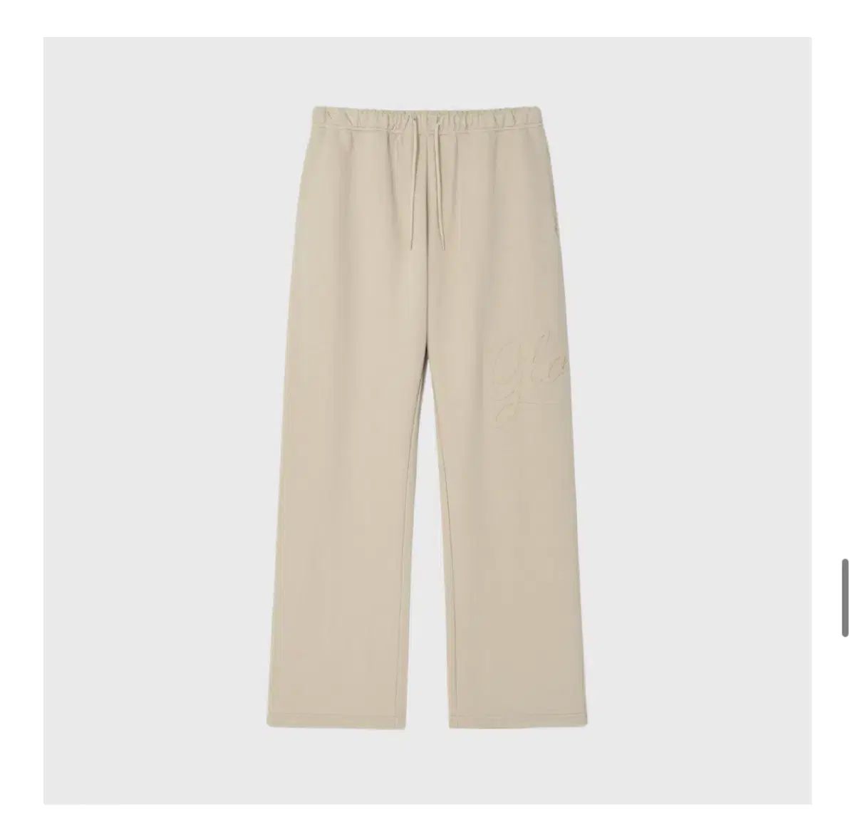 グロウニー JORDAN TRACKSUIT PANTS - エクリュs