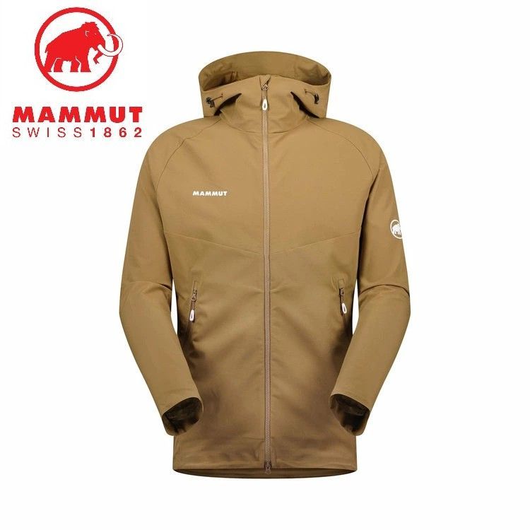 25秋冬マムート MAMMUT メンズ マクン 2.0 フーデッド ジャケット 1011-00792 撥水 ソフトシェル ストレッチ マウンテンパーカー フード付き アウトドア キャンプ 登山