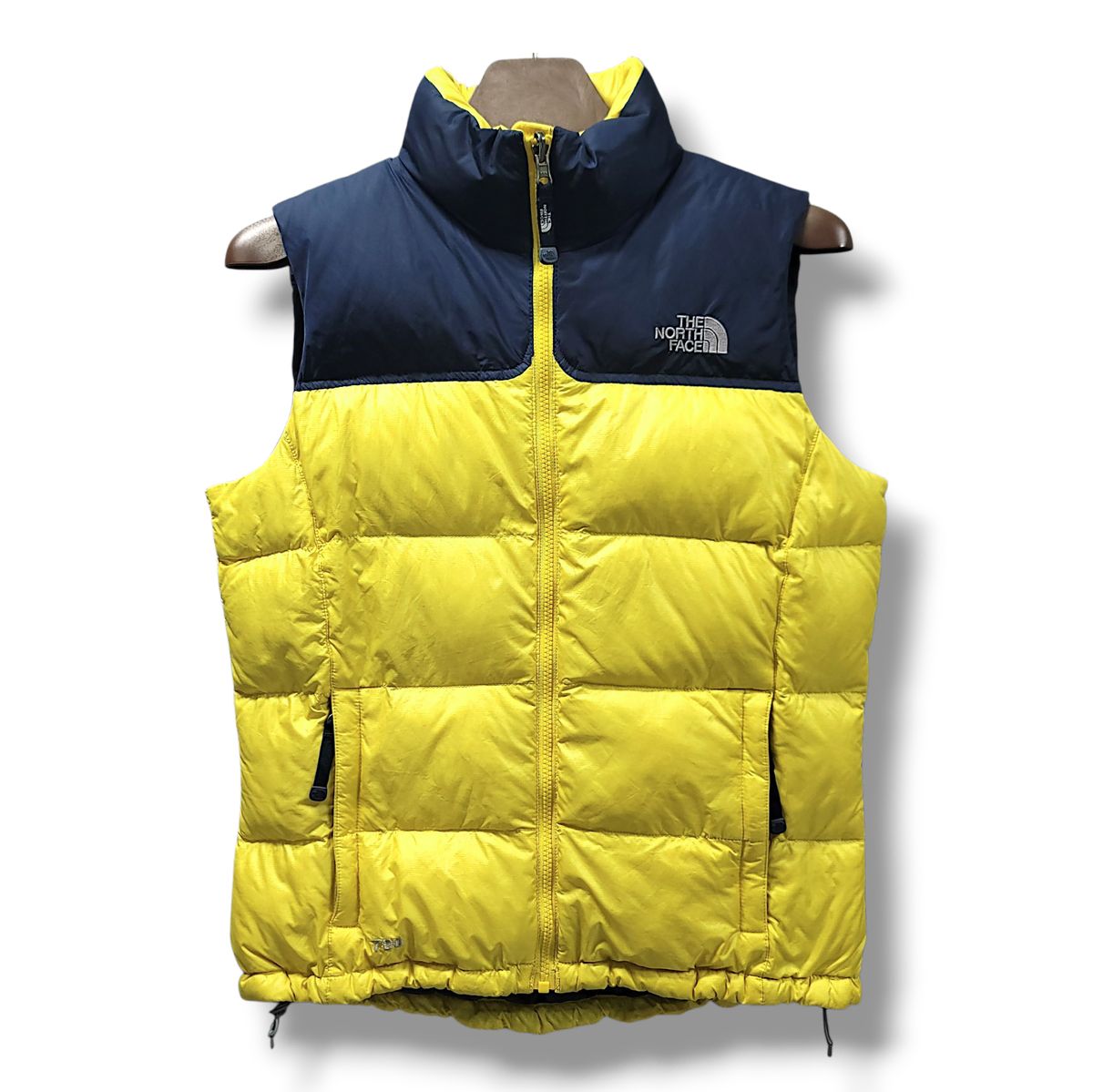 90 THE NORTH FACE ザノースフェイス イェロー ヌプシ 700 ダウン 