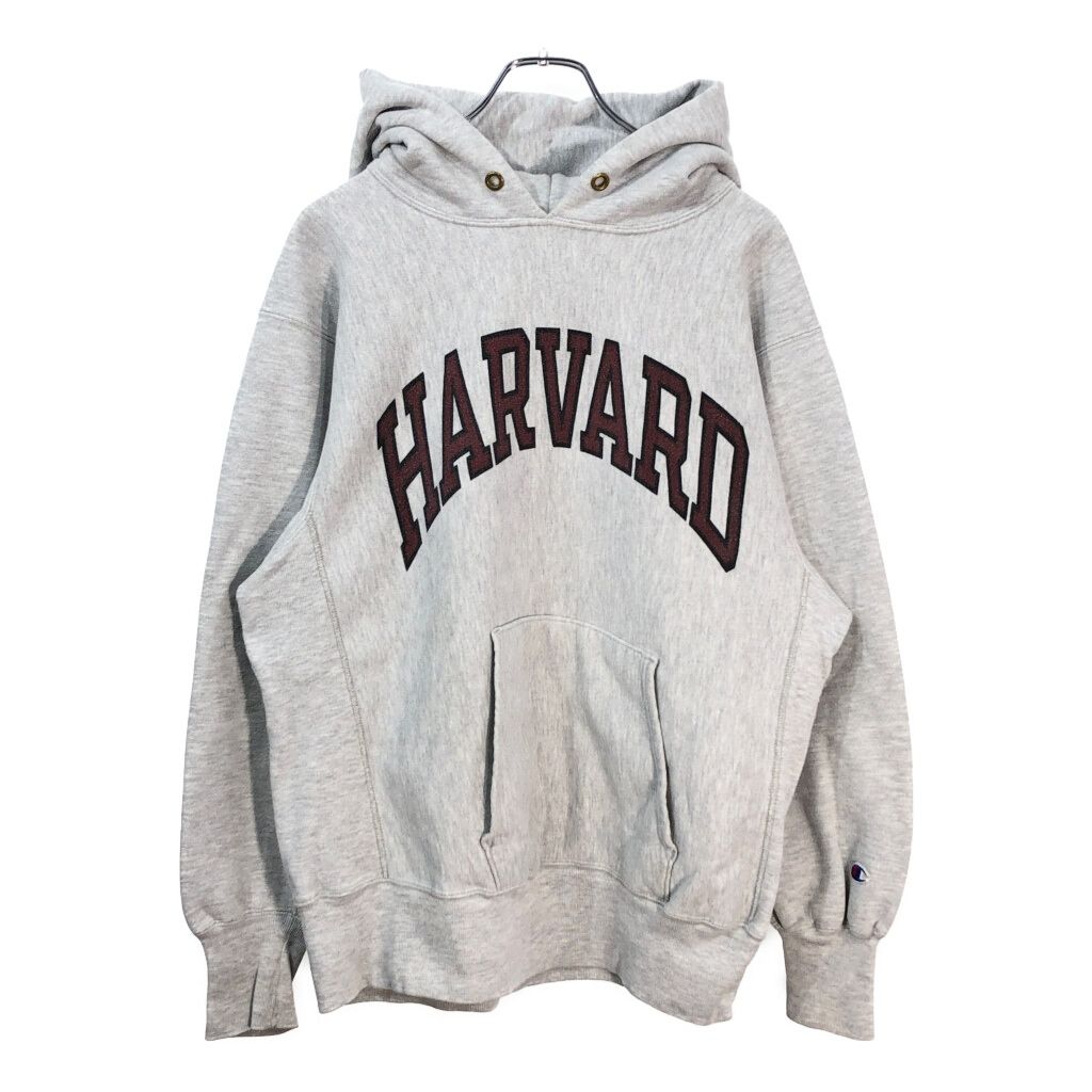 90年代 Champion チャンピオン REVERSE WEAVE リバースウィーブ HARVARD ハーバード スウェットパーカー メンズ L 古着 V7805