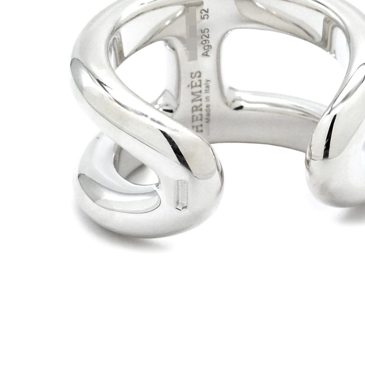 エルメス オスモズ GM シルバー925 / サイズ52（日本12号程度） HERMES（エルメス） 《 新品 》 オスモズ GM リング 52 (日本サイズ12