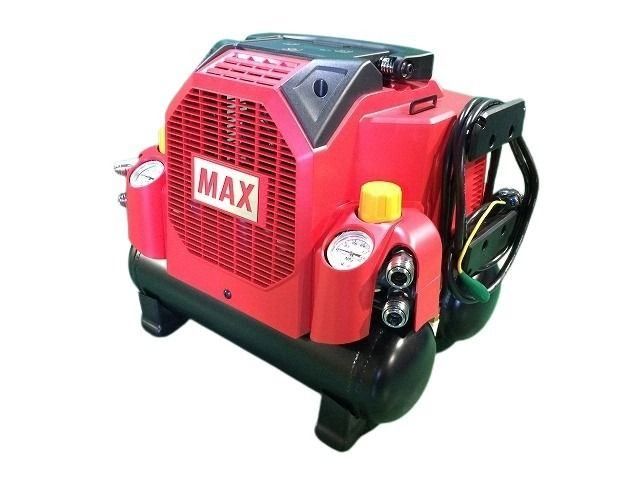 MAX マックス 8L 常圧 エアコンプレッサ AK-LL1301E 赤 レッド エア工具 エアーツール エアコンプレッサー115831