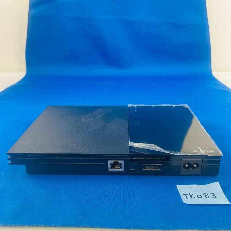  TK 083 すぐ遊べるセット SONY PS 2 SCPH 90000 薄型 ブラック セット ソニー プレステ2 playstation プレイステーション2 本体 デュアルショック2 コード類 取扱説明書 箱あり 据置型ゲーム機 第6世代 本体 プレイステーション2(PS2)