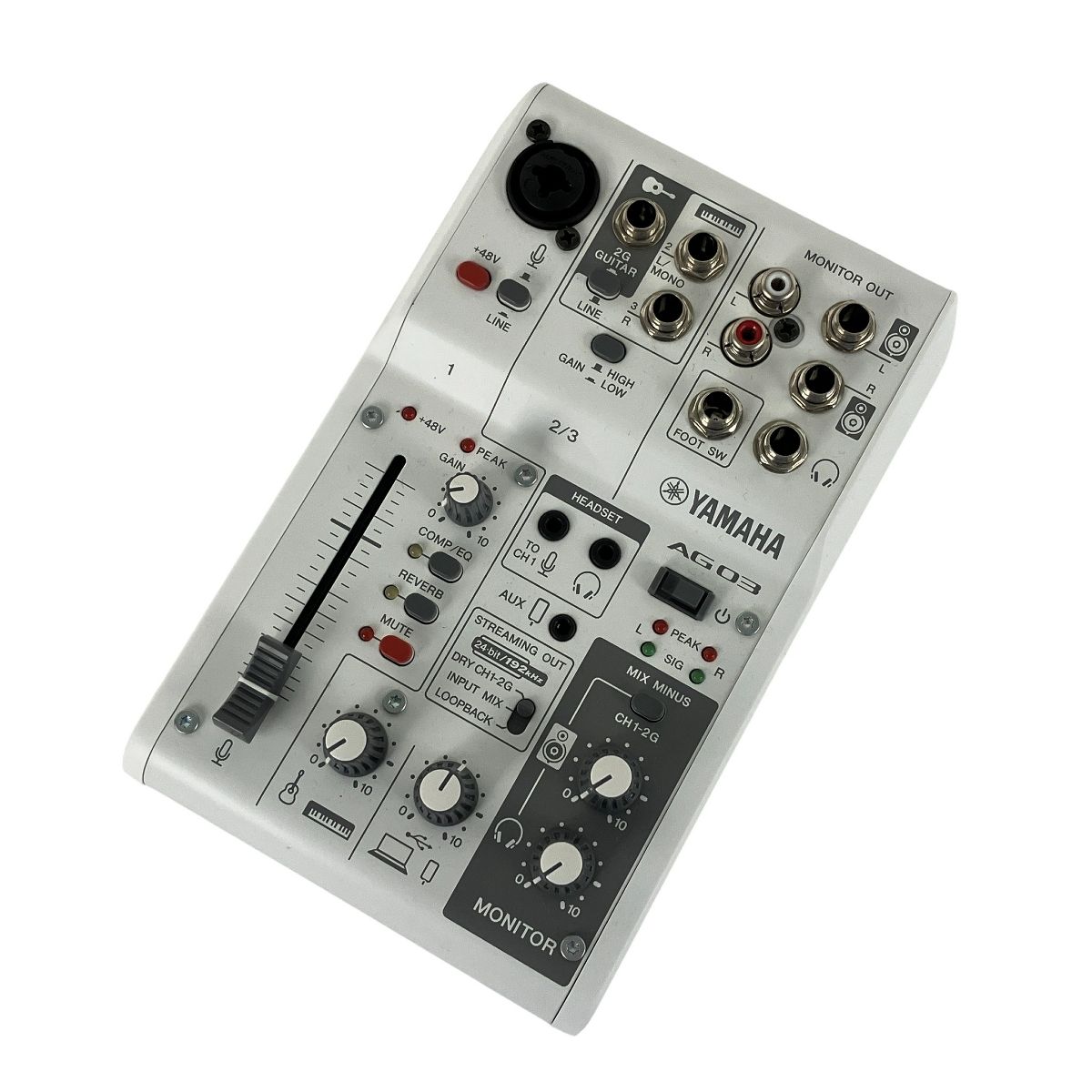 YAMAHA AG03 MK2 ライブストリーミングミキサー 音響機材 Y10594653