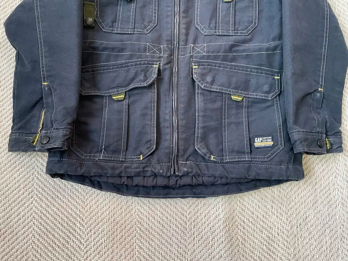 GAP ギャップ キッズ 黄色 ライニング フード ウォーク ジャケット J 03240