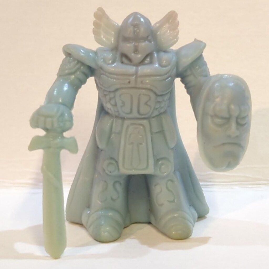 ロッテ ネクロスの要塞 第2弾キャラクター ナイト KNIGHT 水色 - メルカリ