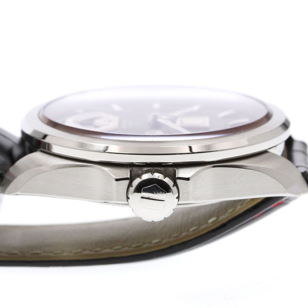  タグホイヤー TAG HEUER WAV511K グランドカレラ キャリバー8 GMT 自動巻き メンズ_917747 長袖シャツ 自動巻き時計 腕時計(アナログ)