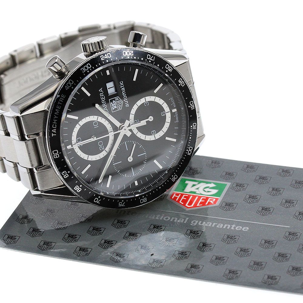 タグホイヤー TAG HEUER CV 2010 BA 0786 カレラ キャリバー16 クロノグラフ 自動巻き メンズ保証書付き_912272