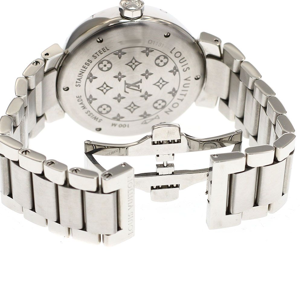  ルイ ヴィトン LOUIS VUITTON Q1131 タンブール GMT デイト 自動巻き メンズ_918800 チノパン 自動巻き時計 腕時計(アナログ)