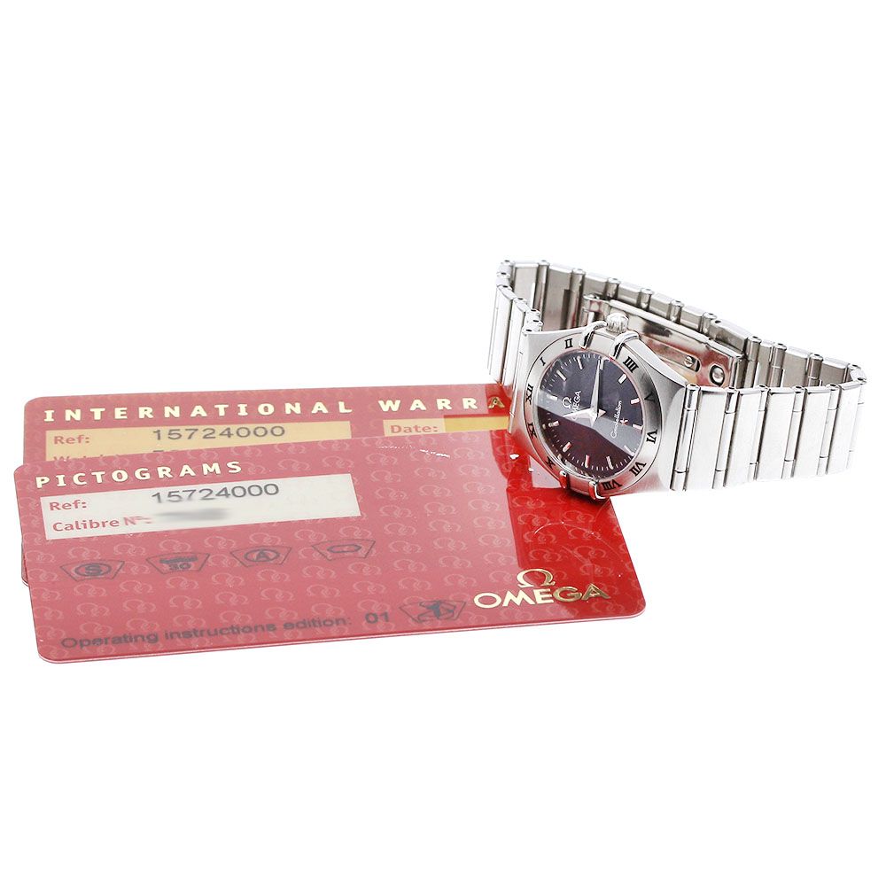 オメガ OMEGA 1572.40 コンステレーション クォーツ レディース 保証書付き_918694