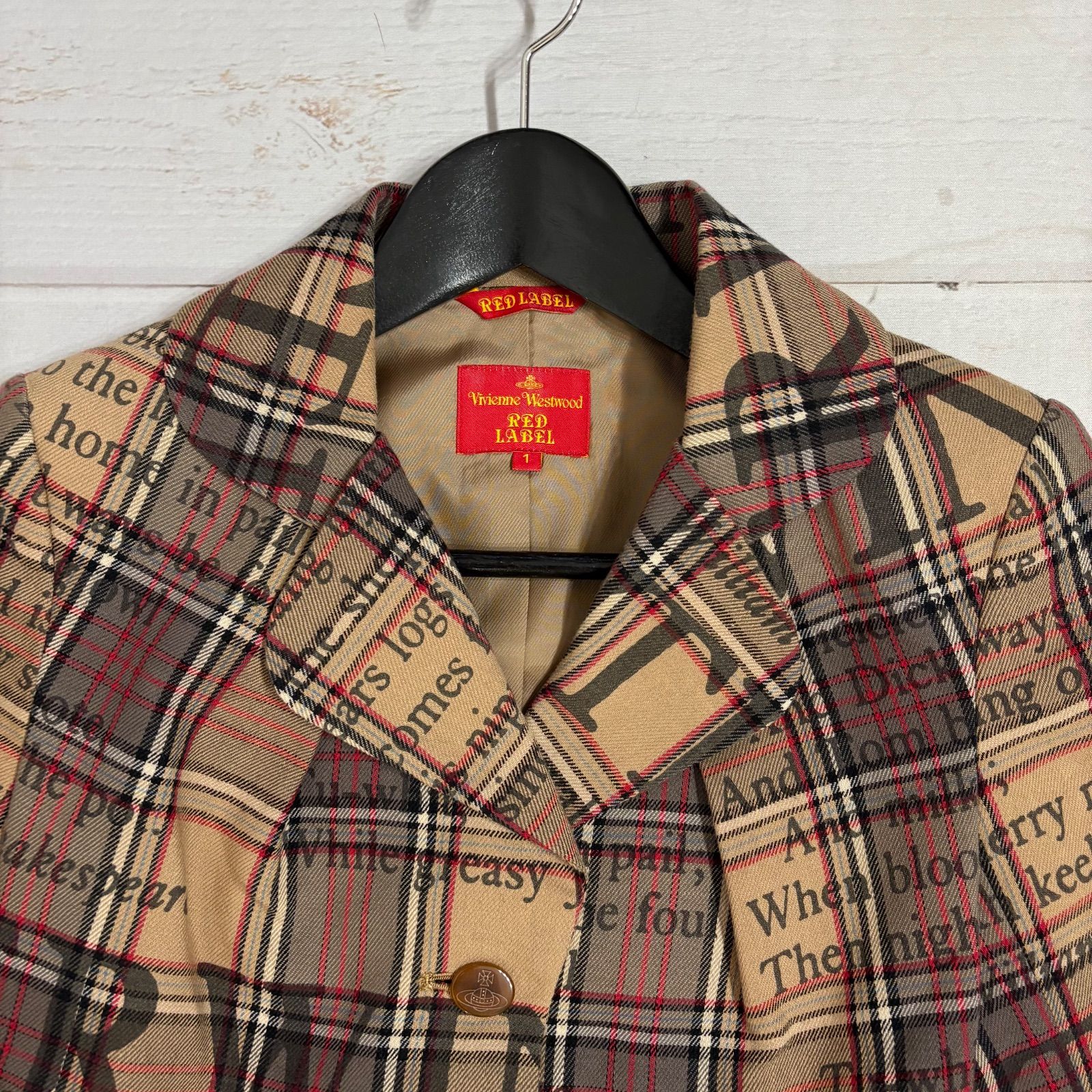 極美品 Vivienne Westwood RED LABEL ヴィヴィアンウエストウッド