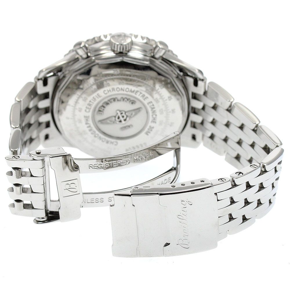  ブライトリング BREITLING A13322 ナビタイマー デイト クロノグラフ 自動巻き メンズ保証書付き_913298 羽織り 自動巻き時計 腕時計(アナログ)