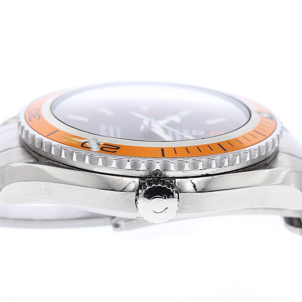  オメガ OMEGA 2208 50 シーマスター プラネットオーシャン 600M デイト 自動巻き メンズ保証書付き_913502 限定デザイン 自動巻き時計 腕時計(アナログ)