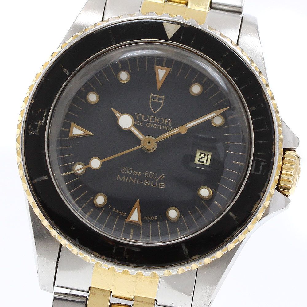 チュードル TUDOR 7309 9440 ミニサブ プリンスオイスターデイト YGベゼル Cal.2671 自動巻き ボーイズ_914339