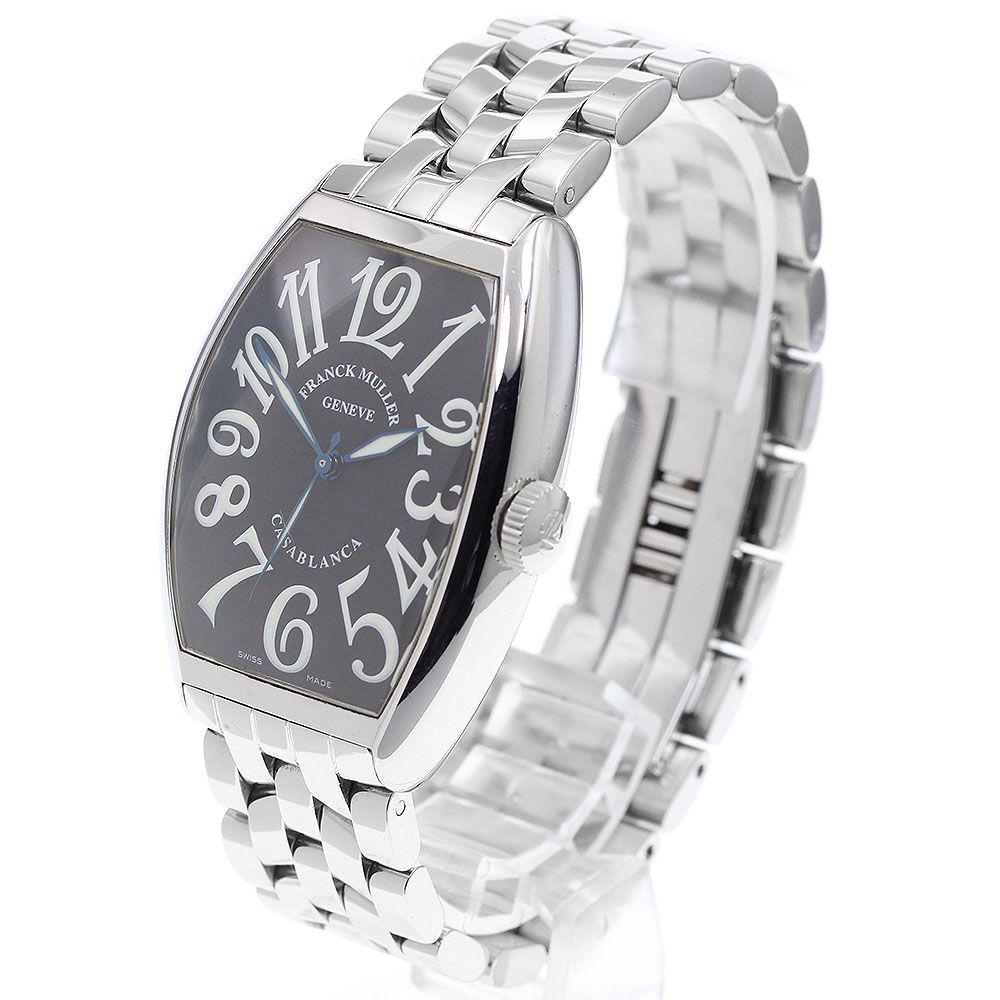 フランクミュラー FRANCK MULLER 5850 トノーカーベックス カサブランカ 自動巻き メンズ _914666