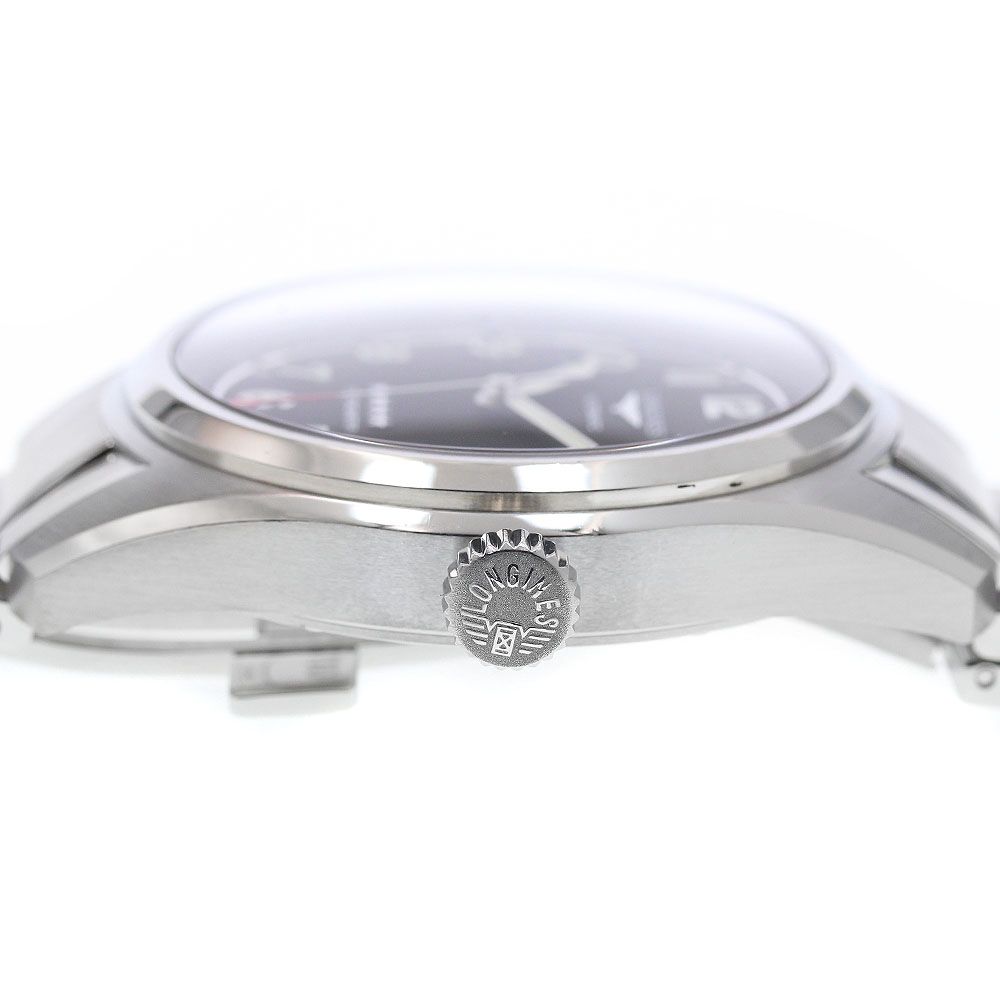  ロンジン L 3 811 4 スピリット クロノメーター デイト 自動巻き メンズ保証書付き_914711 自動巻き時計 腕時計(アナログ)