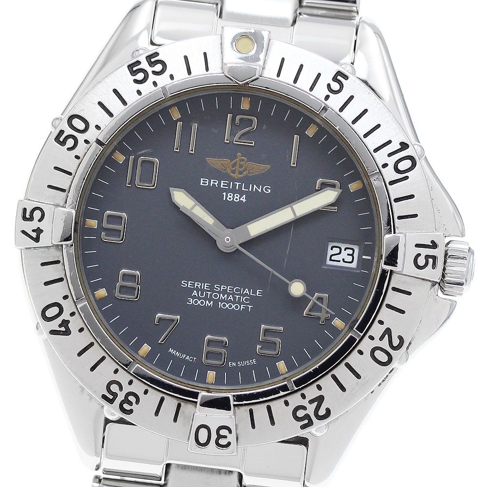 ブライトリング BREITLING A17035 コルト デイト 自動巻き メンズ_913611