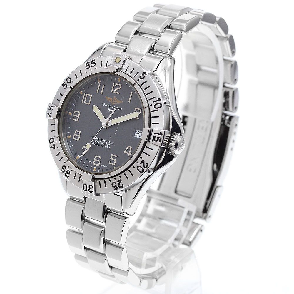 ブライトリング BREITLING A17035 コルト デイト 自動巻き メンズ_913611