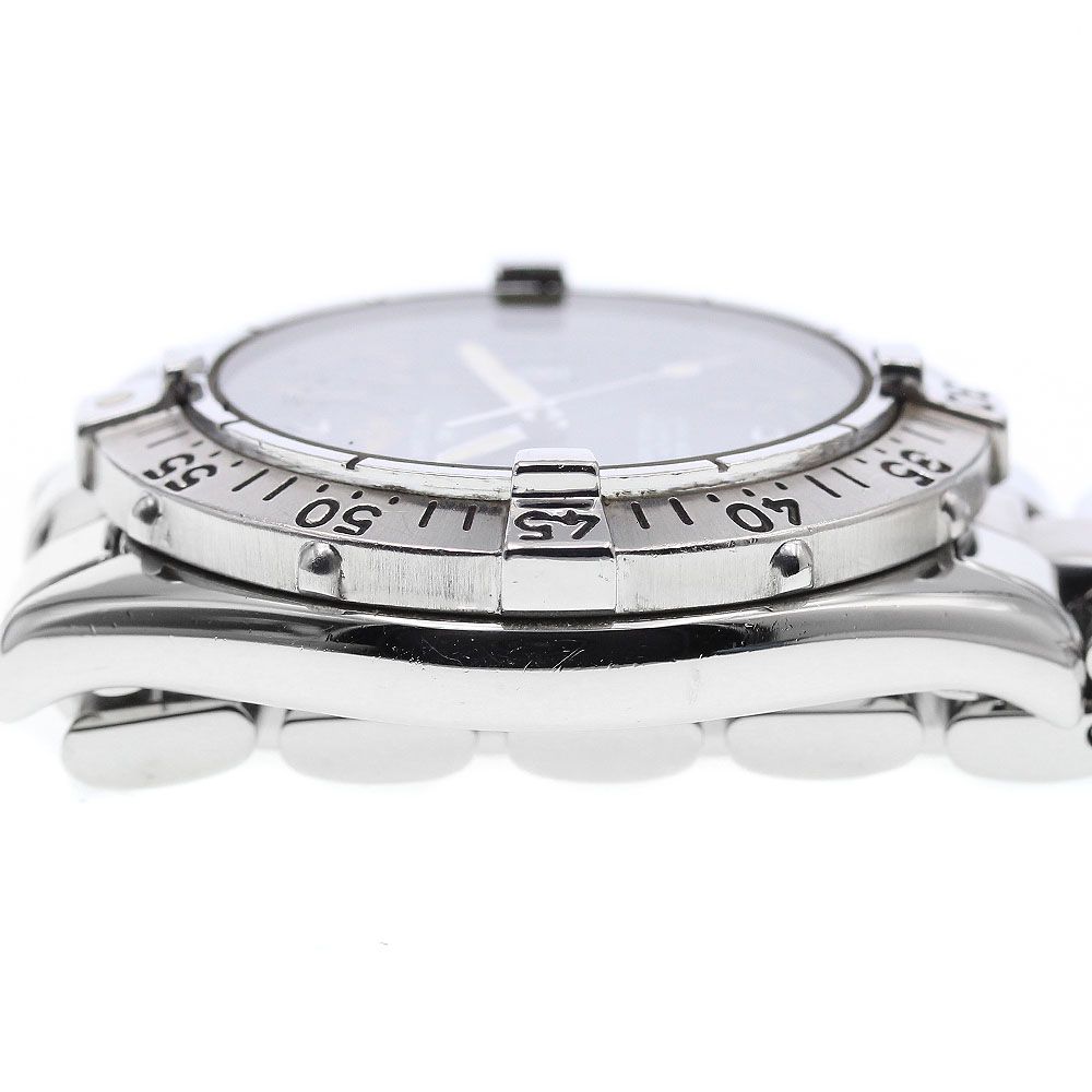  ブライトリング BREITLING A17035 コルト デイト 自動巻き メンズ_913611 デニム 自動巻き時計 腕時計(アナログ)