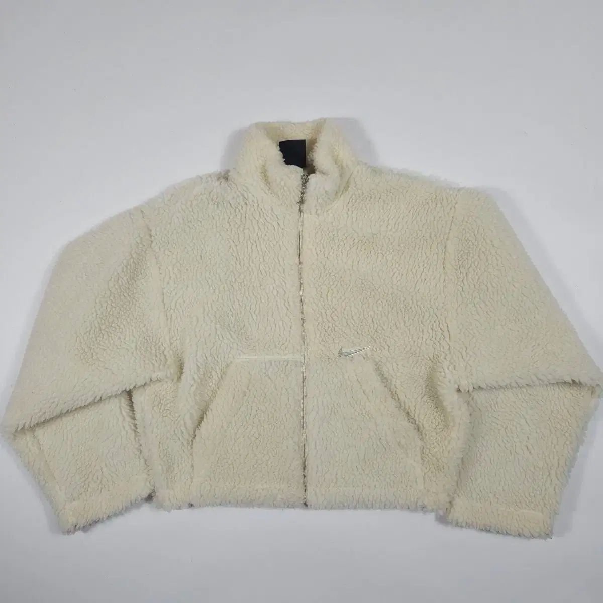 ナイキ スウッシュ ビックロゴ クロップド フリース 90
