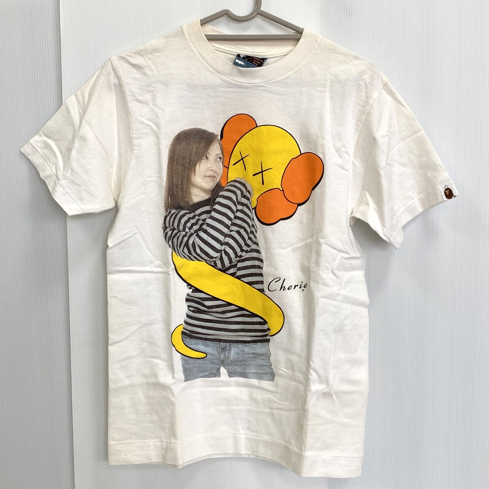 品 A BATHING APE アベイシングエイプ APE SOUNDS CHERIE KAWS Tシャツ Sサイズ Tシャツ GM