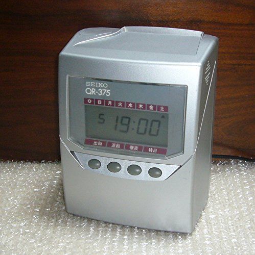 セイコープレシジョン タイムレコーダー QR 375