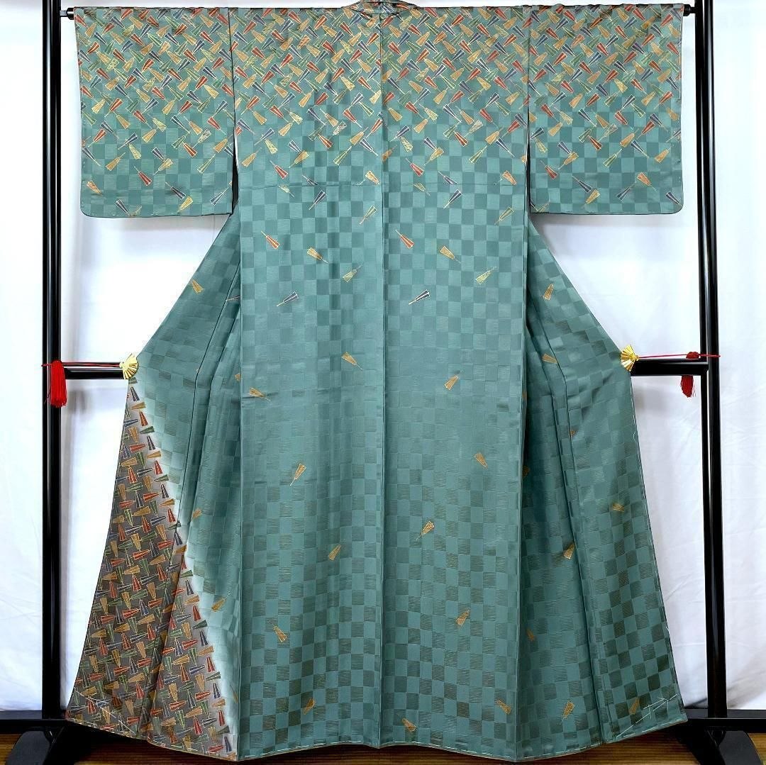 丹後ちりめん 市松