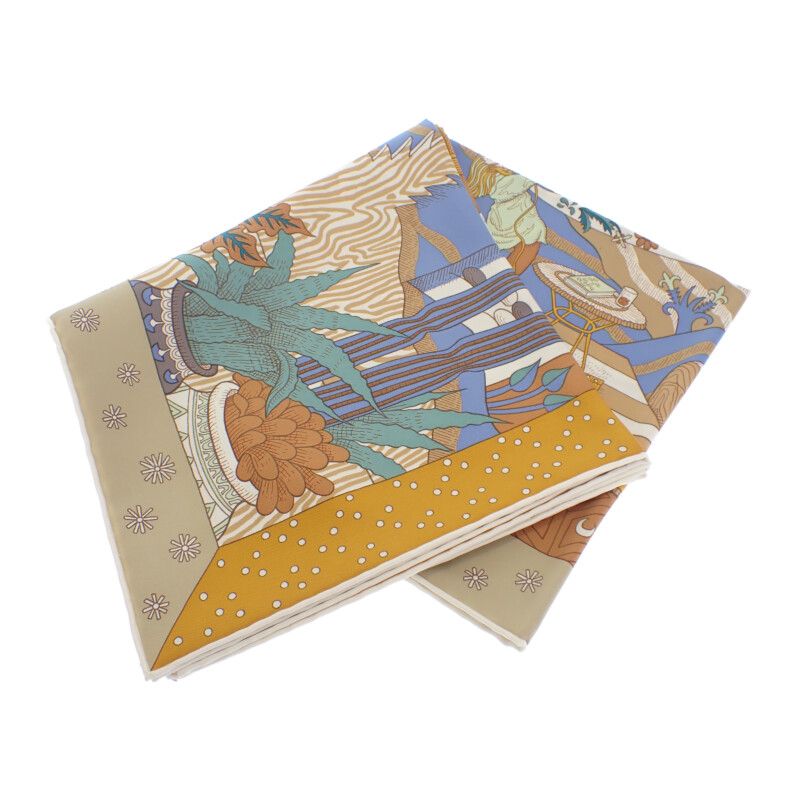 スカーフ シルク