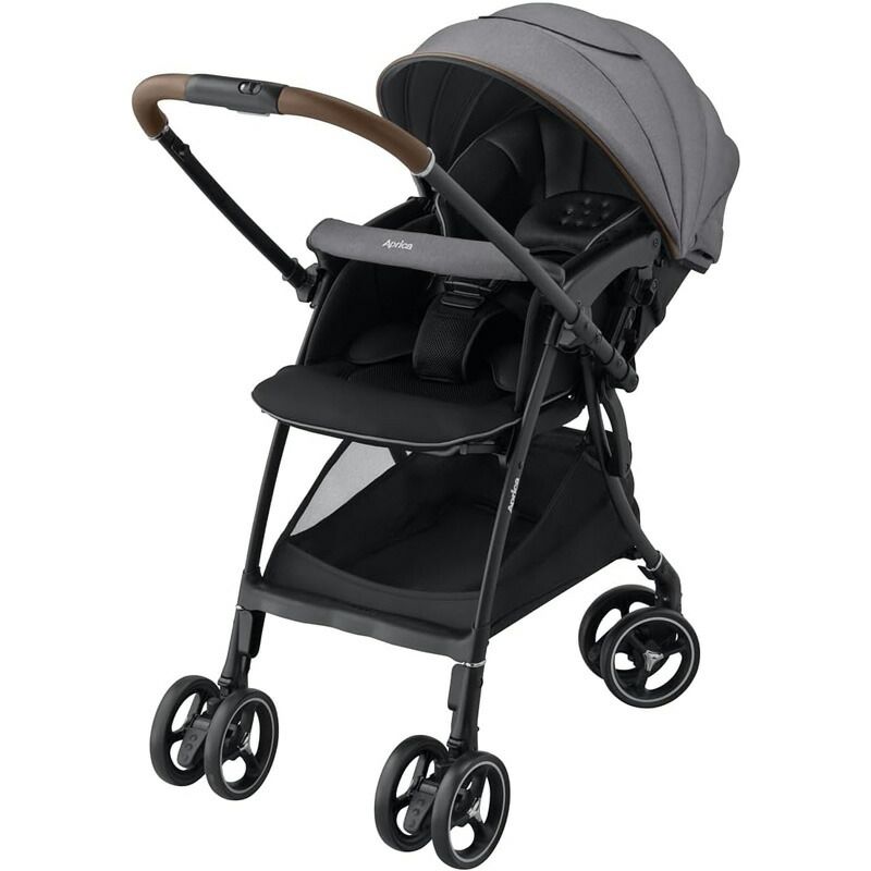 メーカー正規品 新品 Aprica アップリカ A型ベビーカー ラクーナクッションフリー AC GY グレー