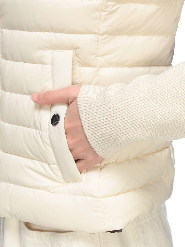 ありふれた TATRAS タトラス ニットスリーブ フルボタン ライトダウンジャケット NILS