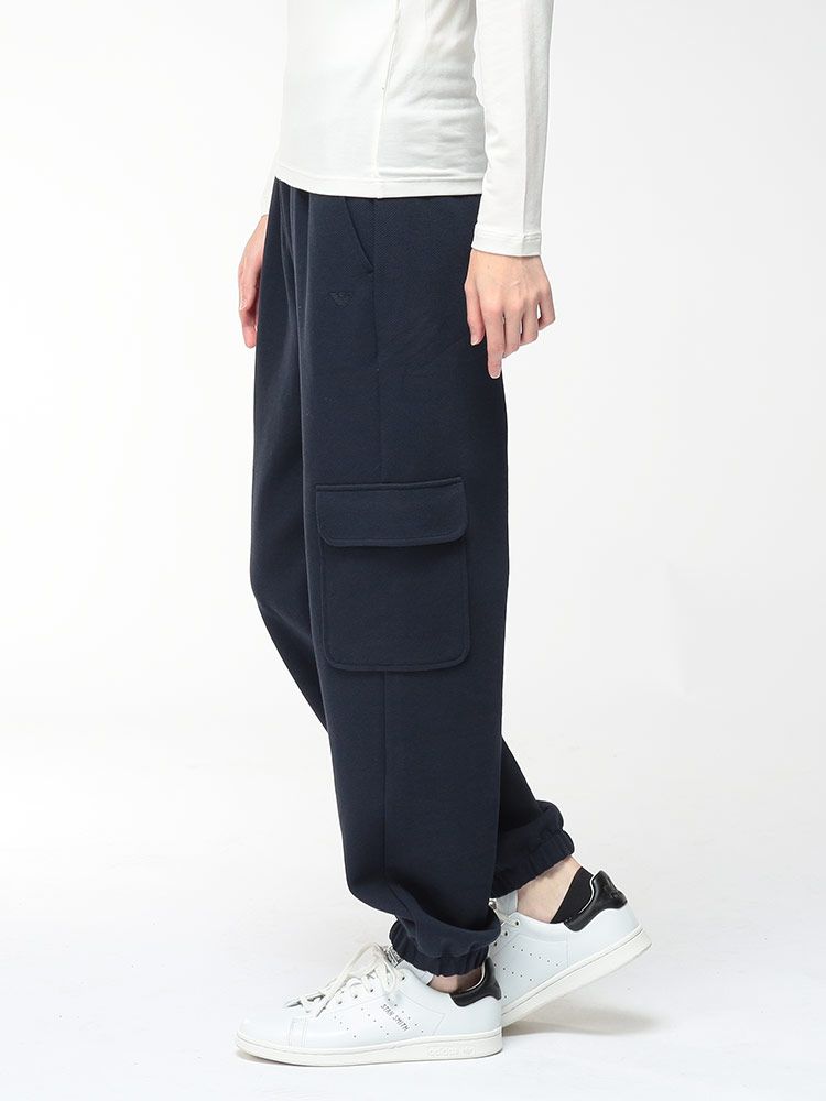 EMPORIO ARMANI エンポリオアルマーニ ポケット ワンポイント カーゴ スウェットパンツ