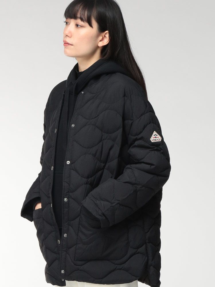PYRENEX ピレネックス キルティング フルボタン ダウンジャケット SIENNA