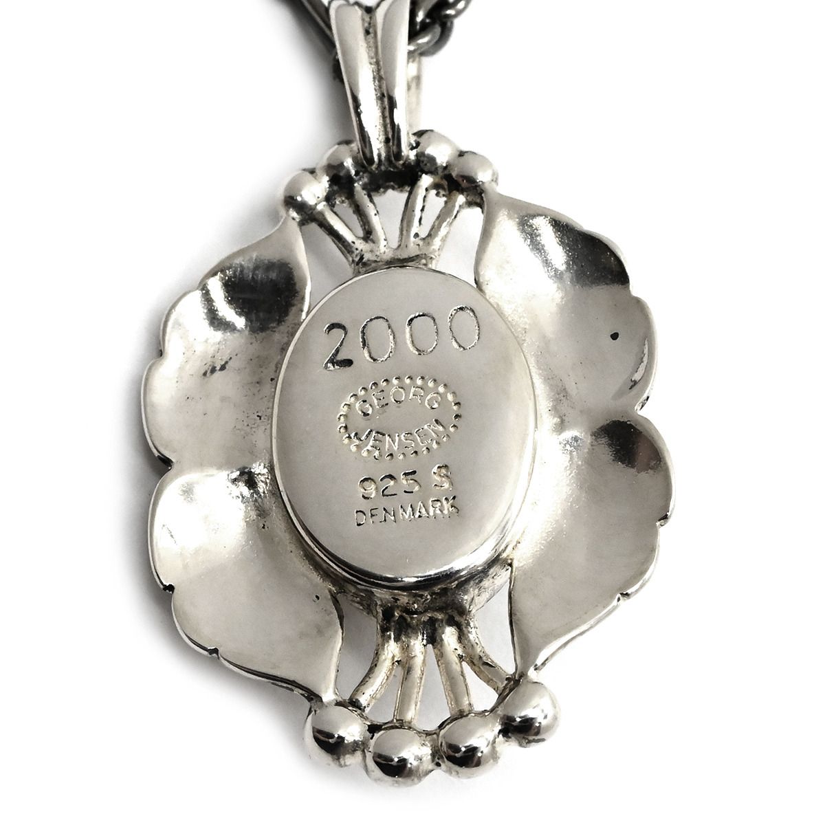 ジョージジェンセン　 　2000年　ネックレス　SV925 ジョージ・ジェンセン Georg Jensen ネックレス ヘリテージ 2000年