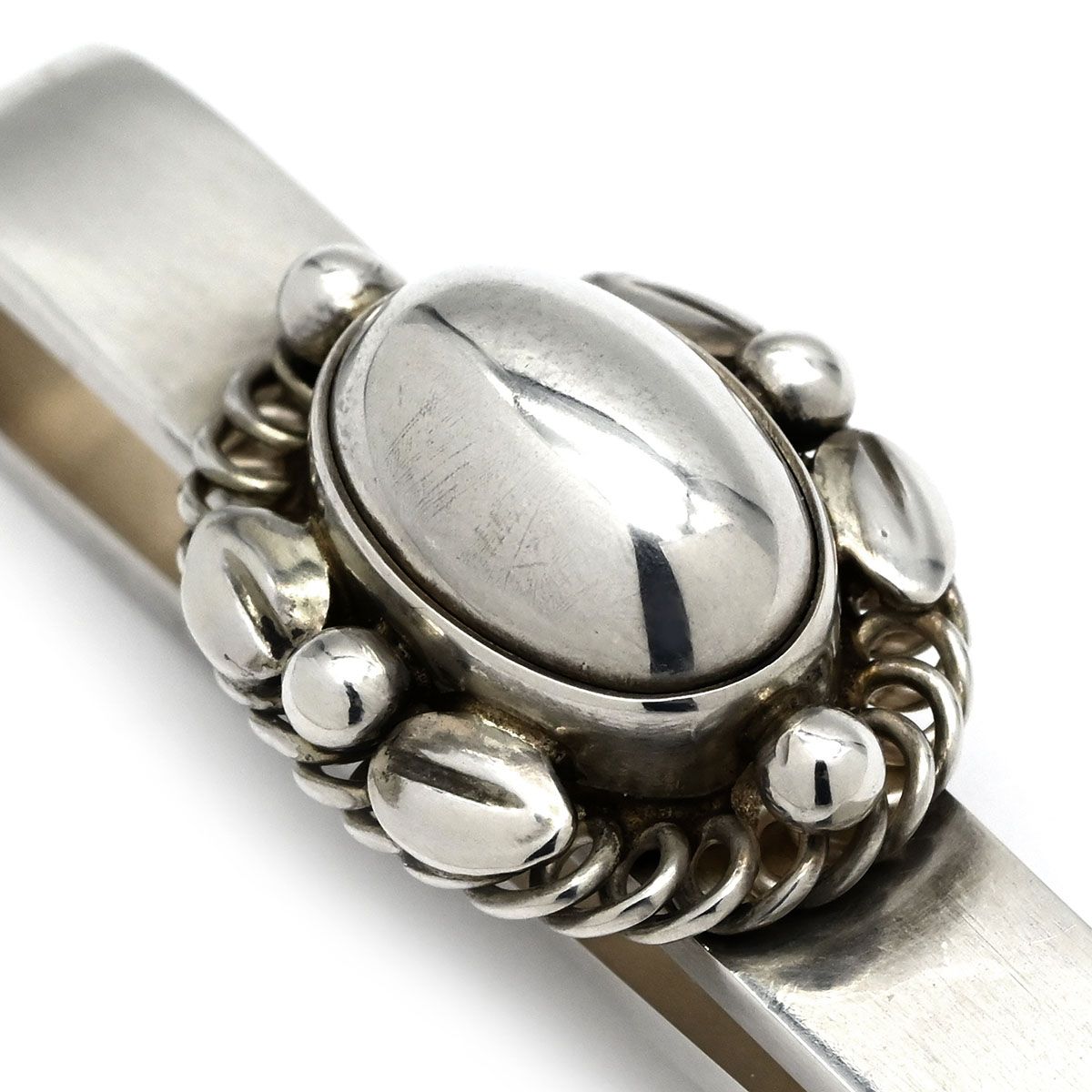 GJ　ジョージジェンセン　タイバーNo.201（タイピン・タイクリップ・マネークリップ） 未使用品ジュエリーGEORG JENSEN ジョージ