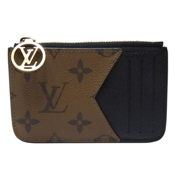 ルイ ヴィトン LOUIS VUITTON モノグラムリバース カードケース コインケース ポルトカルト ロミー M81912