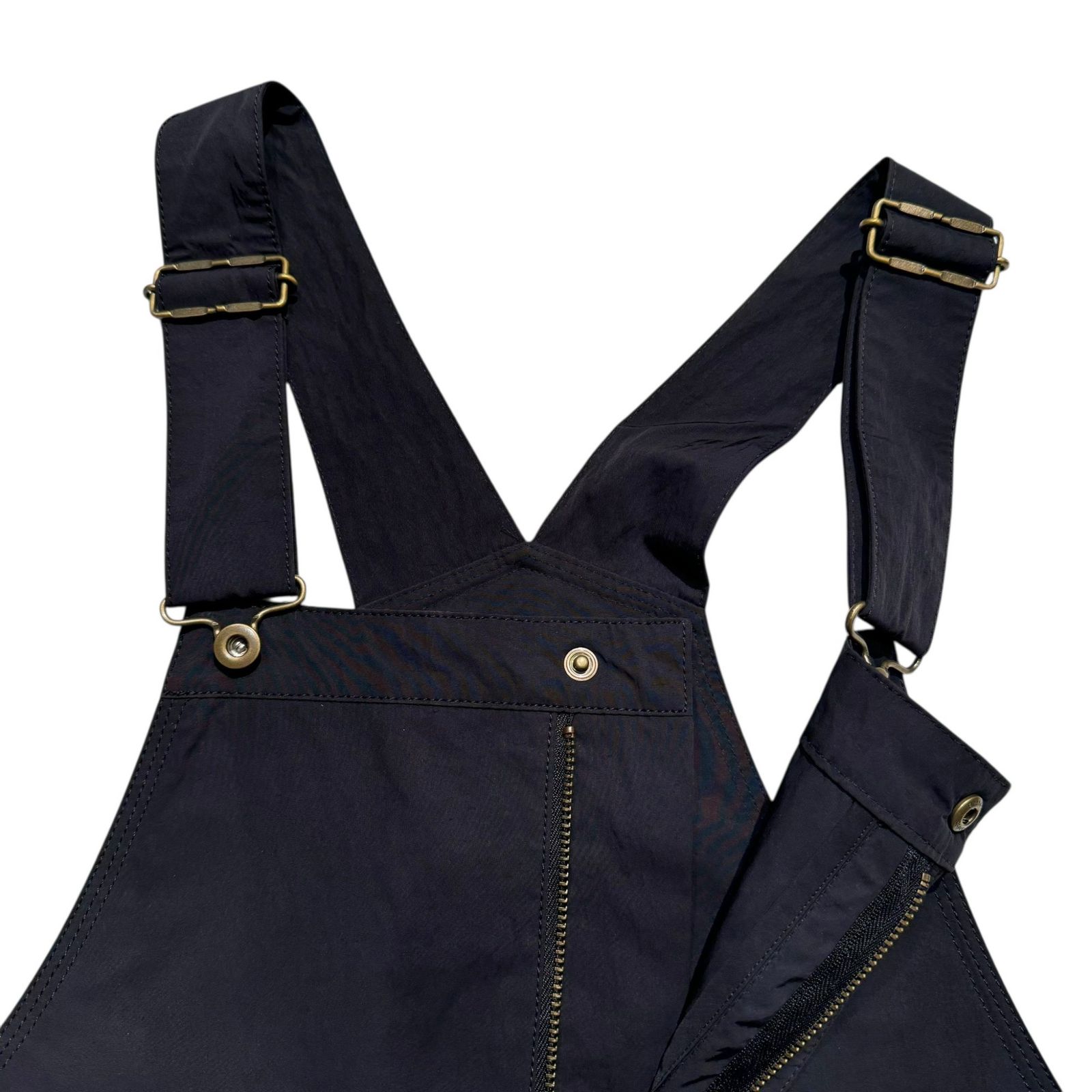 撥水ナイロンタフタオーバーオール レディース